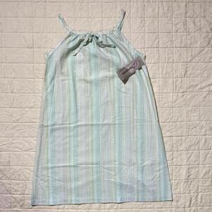 Vintage Brandywine Pastel Stripe Sundress – Size M (NWT) 🌸